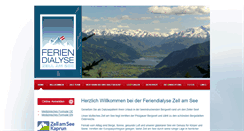 Desktop Screenshot of feriendialyse-zellamsee.at