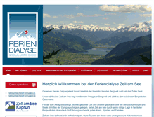 Tablet Screenshot of feriendialyse-zellamsee.at